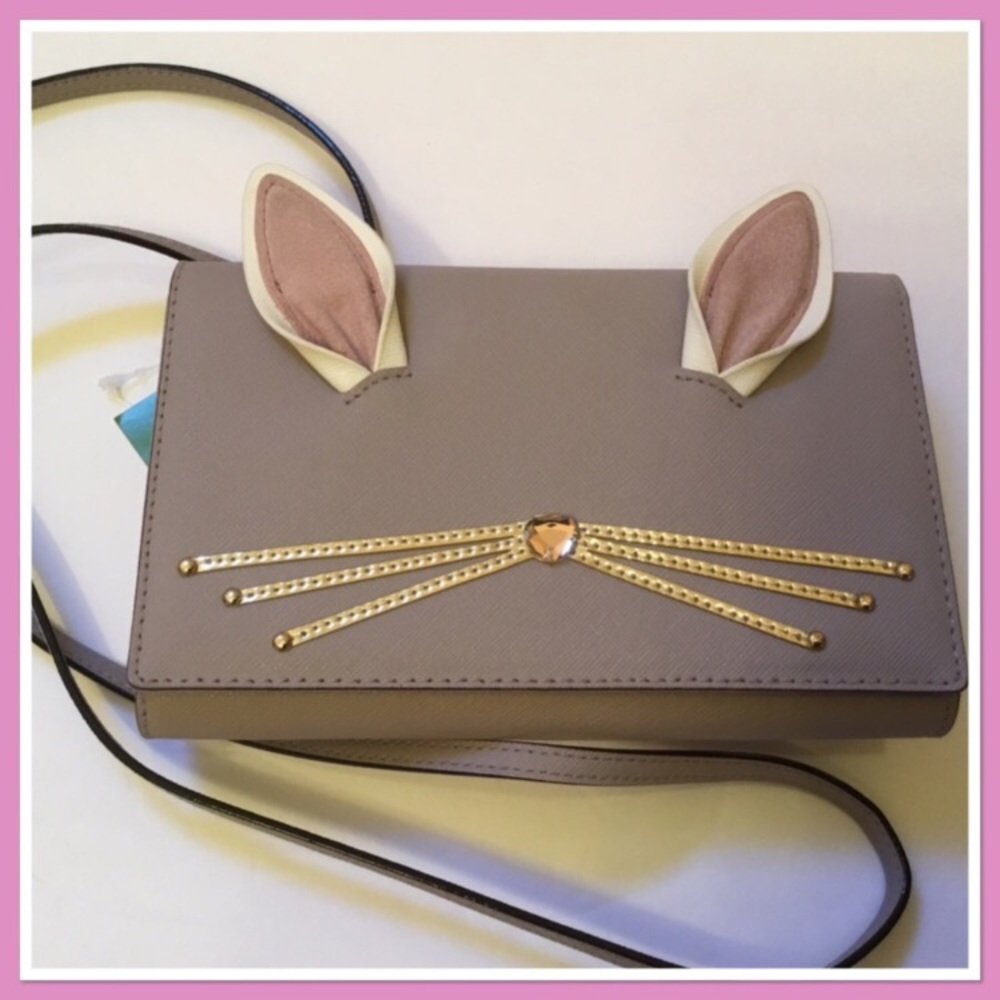 Kate Spade cross body rabbit winni NWT purse 😍😍